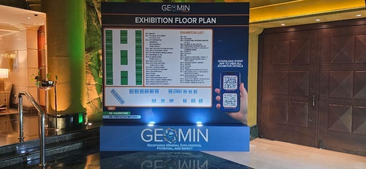 GEOMIN Symposium event branding